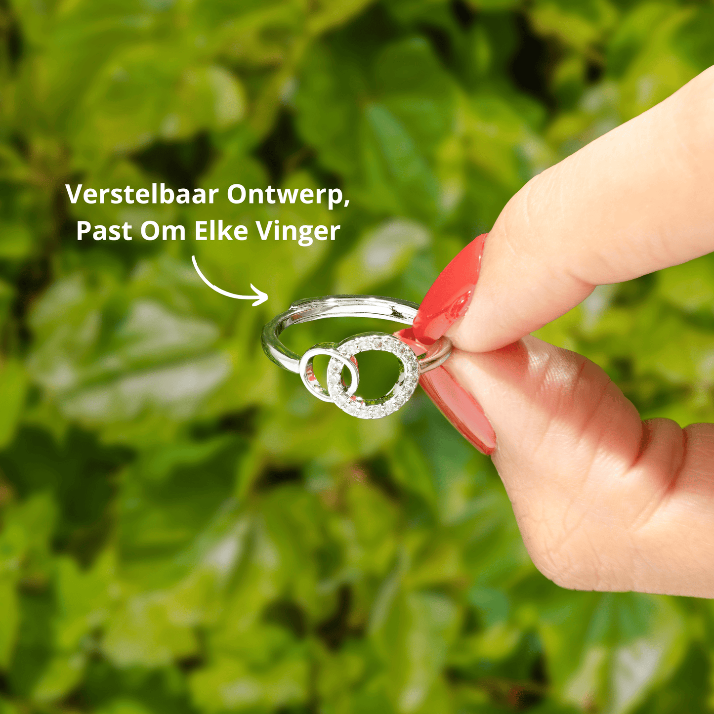 "Aan Mijn Zus - Voor Altijd Verbonden" Ring