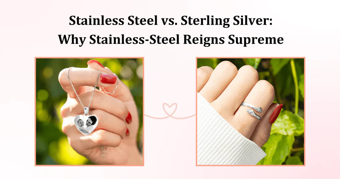 Roestvrij staal vs. Sterling zilver: waarom roestvrij staal de overhand heeft