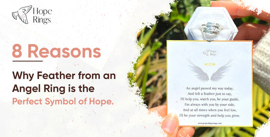 8 redenen waarom de 'Feather from an Angel'-ring het perfecte symbool van hoop is