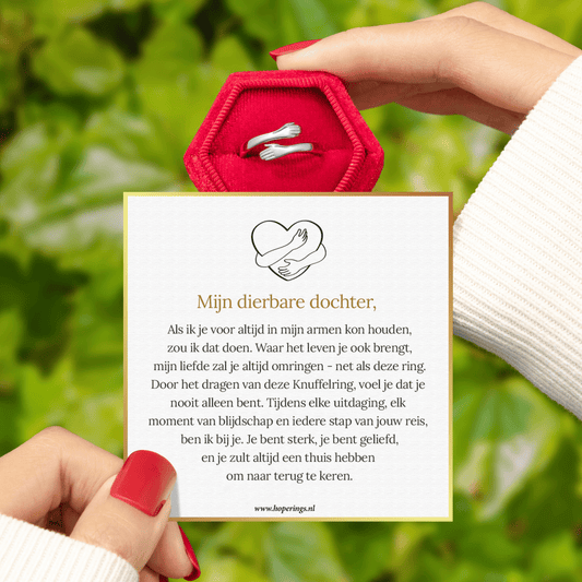 "Aan Mijn Dochter - Knuffelring"