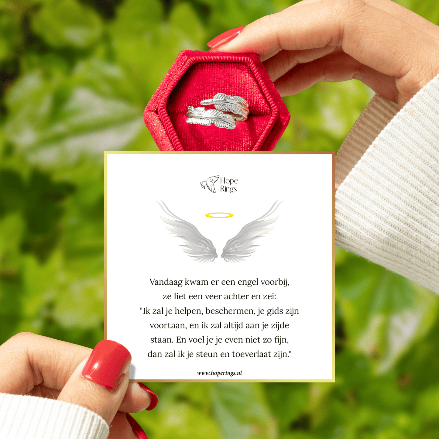 "Veer Van Een Engel" Ring
