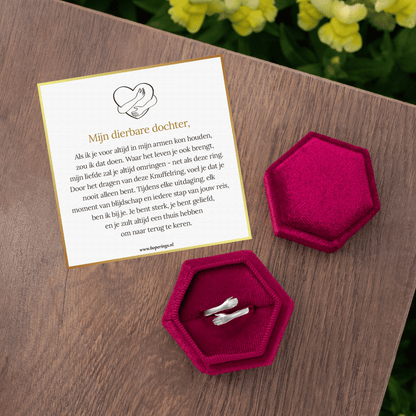 "Aan Mijn Dochter - Knuffelring"